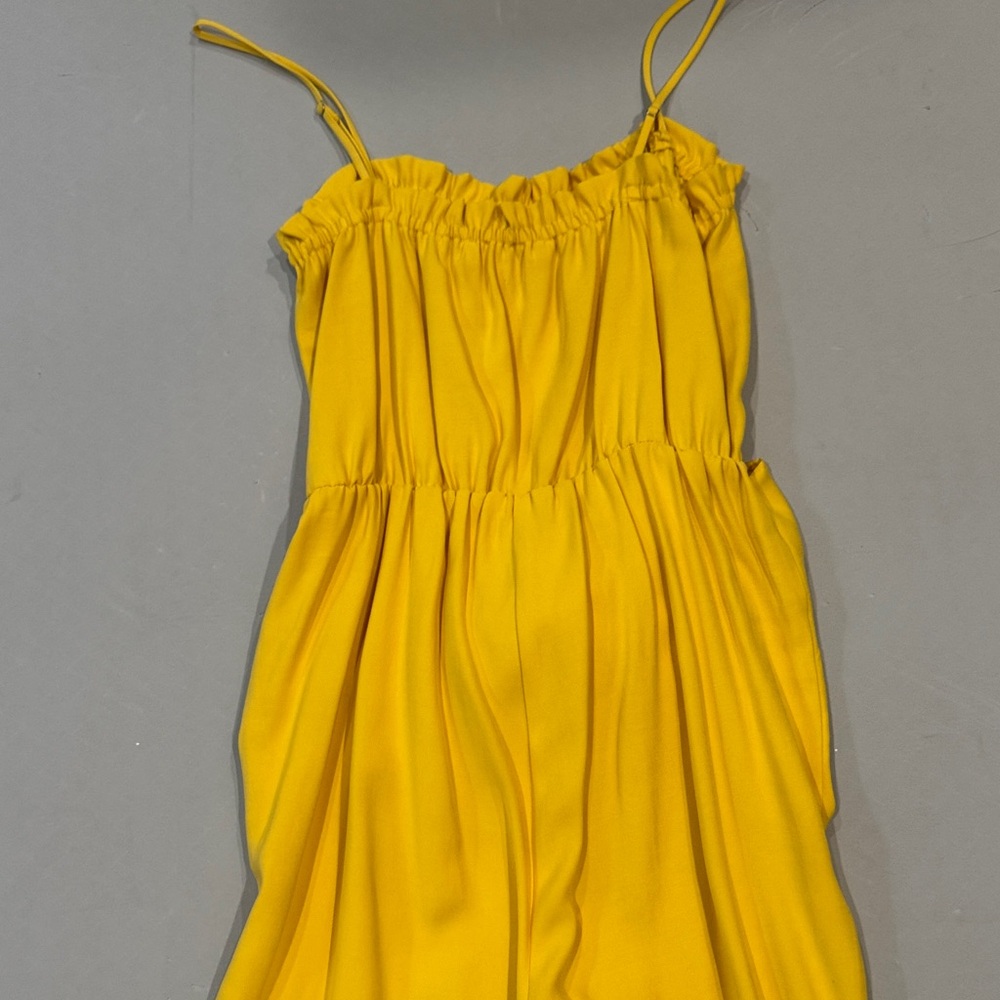BCBGeneration Yellow Jumpsuit - Picture 10 of 10
